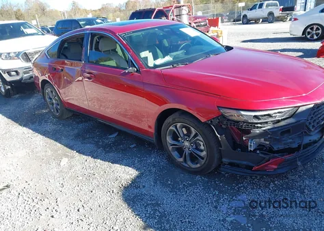 2024 Honda Accord Hybrid Ex-L z USA, uszkodzony, nr VIN 1HGCY2F64RA093823